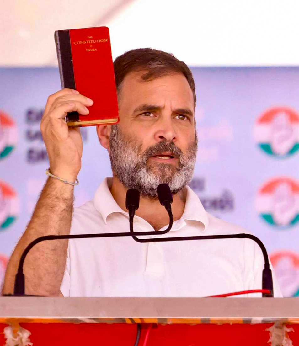 यह संविधान, लोकतंत्र और आरक्षण को बचाने का चुनाव है : राहुल गांधी